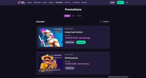 Winspirit Casino Promotions