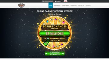 Zodiac Casino Free Spins