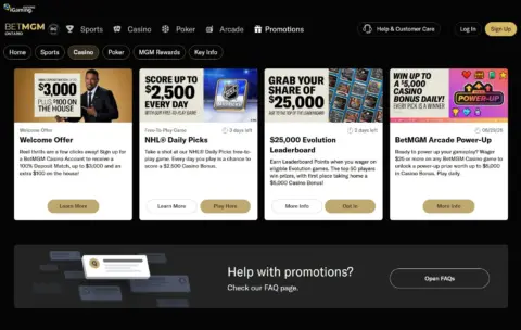Betmgm Ontario Casino Promotions