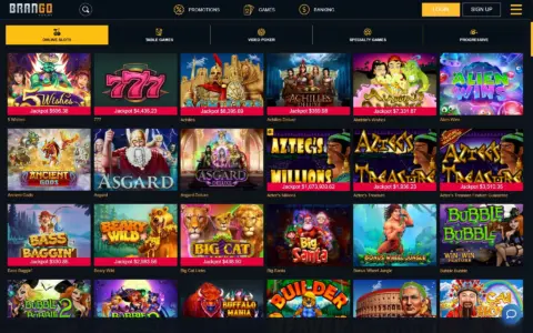 Brango Casino Slots