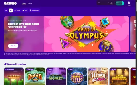 Casumo Casino Free Spins