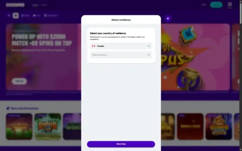 Casumo Casino Welcome Bonus Package