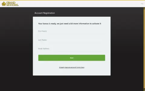 Grand Mondial Casino Welcome Bonus Package