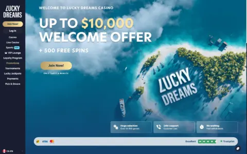 Lucky Dreams Casino Free Spins