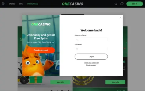 One Casino Welcome Bonus Package