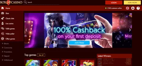 box24 casino homepage
