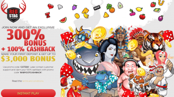 red stag casino bonus