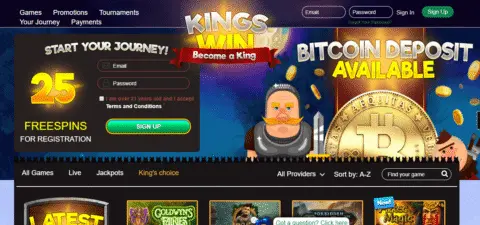 Kingswin free spins no deposit