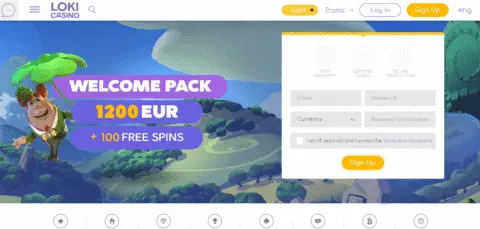 Loki Casino bonus