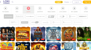 Loki Casino online slots