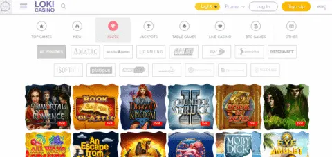 Loki Casino online slots