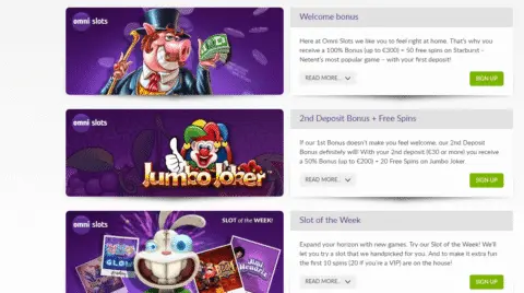 Omni slots casino promotions