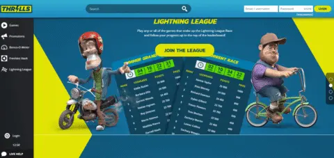 Thrills casino online slots