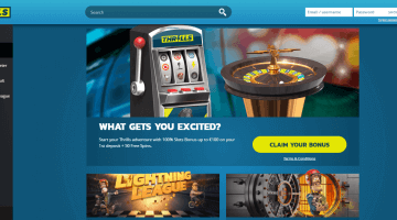 Thrills casino promotions