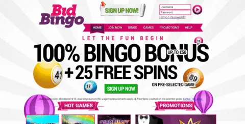 bid bingo bonus