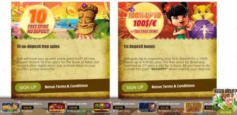 bob casino promotions