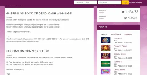 caliberbingo casino promotions