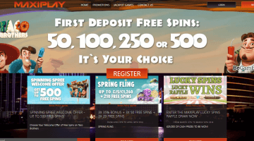 maxiplay casino promotions