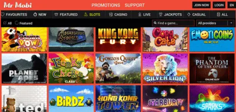 mr mobi online slots