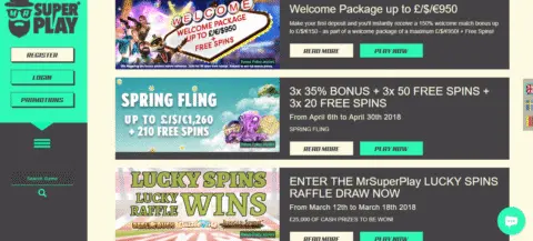 mr superplay casino promotions