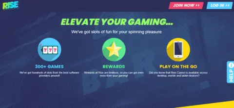 rise casino intro