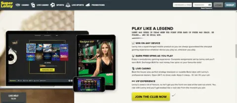 superlenny casino games