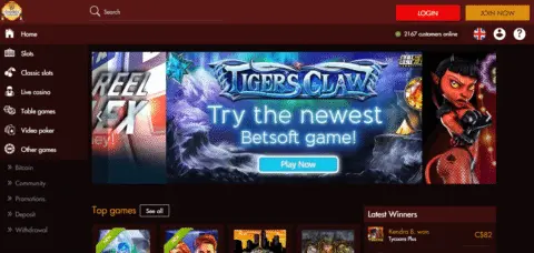 thebes casino games