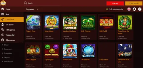 thebes casino online slots