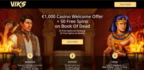viks casino bonus