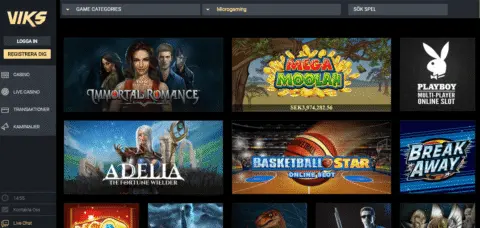 viks casino games microgaming