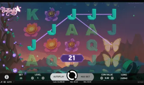 Butterfly Staxx slot free spins