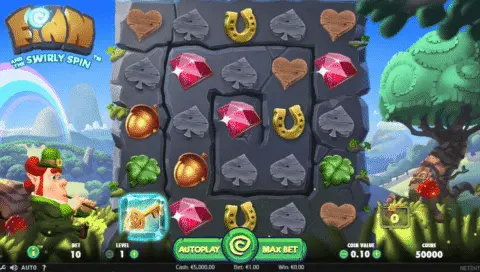 Finn and the Swirly Spin game