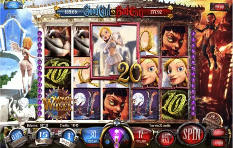 Good Girl, Bad Girl slot free spins