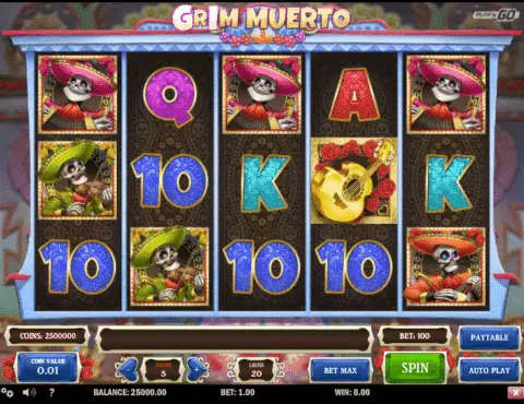 Grim Muerto game