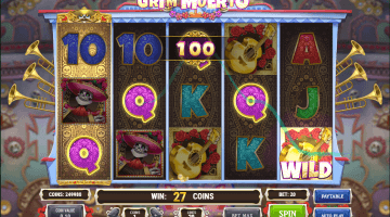 Grim Muerto slot free spins