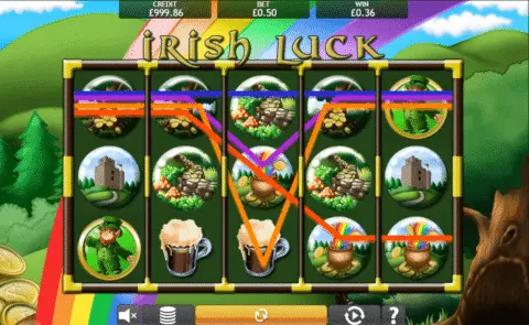 Irish Luck slot free spins