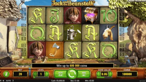 Jack and the Beanstalk game