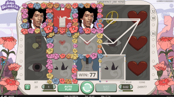 Jimi Hendrix slot free spins