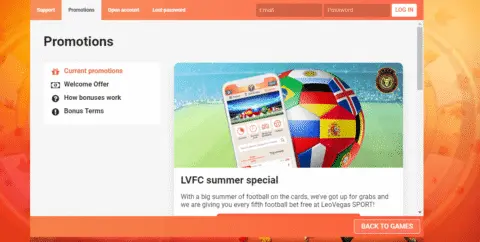LeoVegas promotions