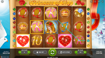 Princess of the Sky slot free spins