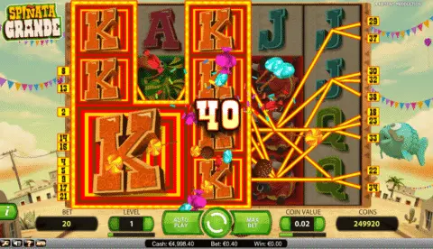 Spinata Grande slot free spins