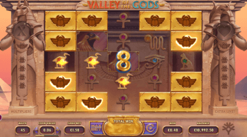 Valley of the Gods slot free spins