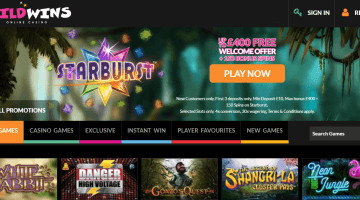 Wild Wins Casino bonus