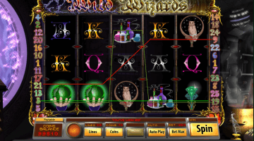 Wild Wizards slot free spins