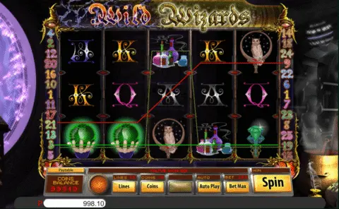 Wild Wizards slot free spins
