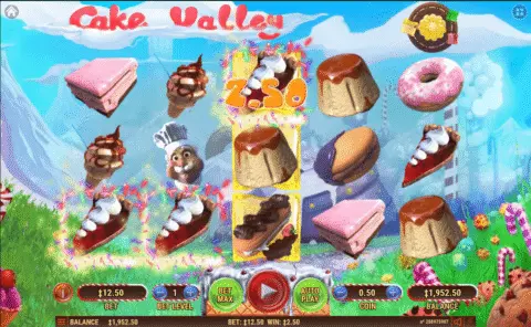 cake valley slot free spins