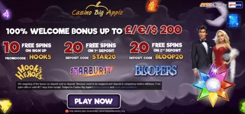 casino big apple free spins