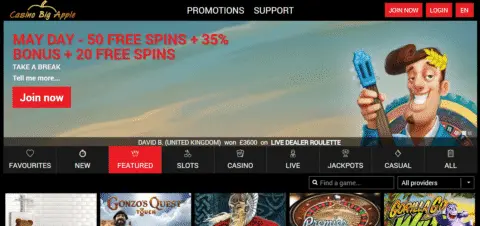 casino big apple games