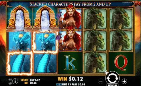 dragon kingdom slot free spins
