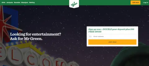 mr green casino bonus